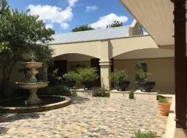 The Courtyard at La Loggia