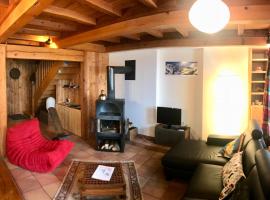 Boréales - spacious duplex - in La Grave-La Meije heart, hotell i La Grave