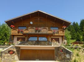 Les Saisies coté Légette appartement dans chalet LE NEPAL, хотел в Ле Сези