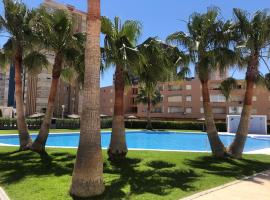 Playa Valencia Residencial Sol y Mar Terraza con Vistas y Parking, hotel with pools in Playa Pobla de Farnals