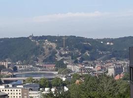 Bed vue sur vallée de la Meuse Namur، مكان عطلات للإيجار في Bouge