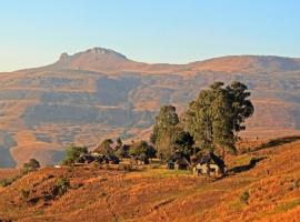 Sungubala Eco Camp, hotel a Drakensburg Amfiteátrum környékén Bergville-ben