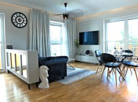 Blue Velvet Premium Apartments II, hôtel accessible aux personnes à mobilité réduite à Toruń