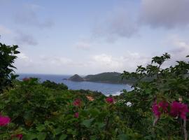 LA VIGIE - Charmante maison de vacances - Vue mer imprenable - Classée 3 étoiles, hotel en Marigot
