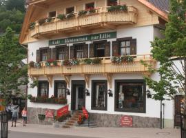 Gästehaus Zur Lilie, družinam prijazen hotel v mestu Triberg