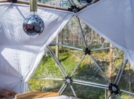 GLØD Aurora Canvas Dome, luxusní stan v destinaci Alta