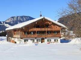 Ferienhaus Hinterebenhub, casa vacanze a Hopfgarten im Brixental