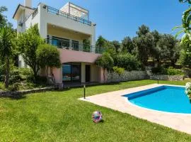 Archos Villa with Pool, Play Area,BBQ & Amazing View!!