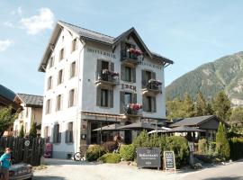 Eden Hotel, Apartments and Chalet Chamonix Les Praz, hotelli Chamonix Mont Blanc'ssa