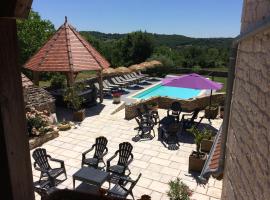 EI Le domaine du Bouygues, hotel in Salvagnac-Cajarc