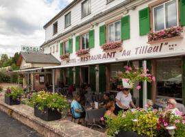 Hôtel Restaurant et Spa Au Tilleul, romantiškasis viešbutis mieste Labaroche