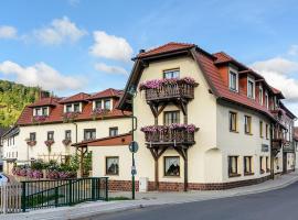 Pension Zur Grünen Eiche, hotel cerca de Lago de Hohenwarte, Kaulsdorf