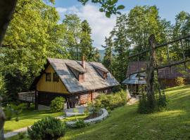 Počitniška hiša Koča Dobnik, chata v prírode v destinácii Lovrenc na Pohorju