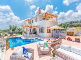 Villa Kantifes 4 Families or Couples with Private Pool & BBQ