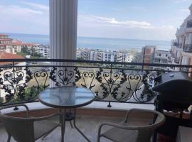 Amazing apartment facing the sea, viešbutis Burgase