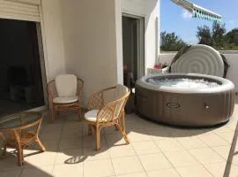Meublé Homard avec jacuzzi et vue mer