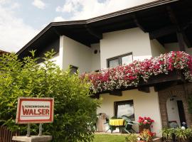 Haus Walser, hotel amb aparcament a Tarrenz