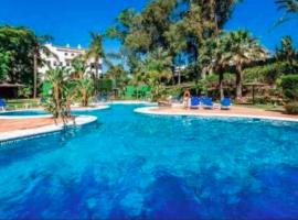 Puerto Banus with private garden