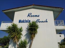 Makinia Beach, hotel v destinaci Nafpaktos