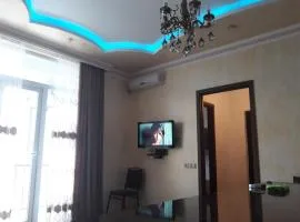 Flat in center