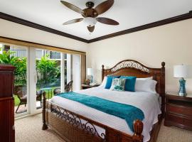 Waipouli Beach Resort Beautiful Luxury Ground Level Garden View AC Pool! – luksusowy hotel 