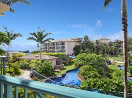 Waipouli Beach Resort Gorgeous Luxury Ocean View Condo! Sleeps 8!, apartamento em Kapaa