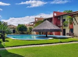 Flat Conchas e Corais - Village Paraíso localizado em Taipu de Fora, península de Barra Grande