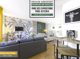 ****Jungle Chic/Aéroport CDG Paris/Parc Asterix/Parc des Expositions/Paris****, hotel a Gonesse