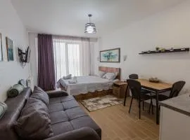 Ski In/Out Apartment in New Gudauri, Loft 2