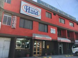 Hostal Mitad del Mundo, hotell med parkering i Cayambe