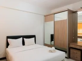 Cozy with City View Studio at Scientia Apartment By Travelio