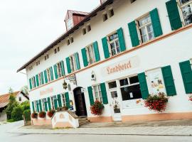 Landgasthof Böck, parkolóval rendelkező hotel Unterbrunn városában