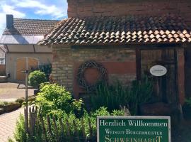 HEINRICHs winery bed & breakfast、Langenlonsheimのゲストハウス