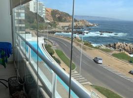 Departamento Nuevo con vista al mar, amoblado, khách sạn ở Concón