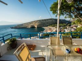 Castri House, vila mieste Matala