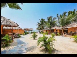Blue Corner Beach Huts & Restaurant, μέρος για να μείνετε σε Benaulim