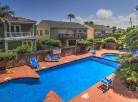 Ventura Condominiums #204, hotell sihtkohas South Padre Island huviväärsuse Dolphin Research and Sea Life Nature Center lähedal