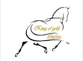 King of Gold Stables appartement met stalling voor 5 paarden, hotell i Zutendaal