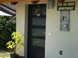 ‘Feel So Good’ apartment, hotel com estacionamento em Göd