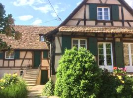 Gîte Les Chotzi's, casa o chalet en Maennolsheim