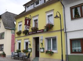 Hotel & Restaurant Pension Bei der Post, hotel v destinaci Bacharach