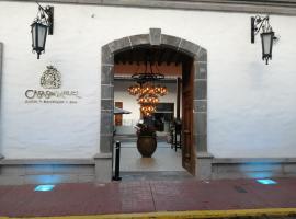 Casa San Miguel Hotel Boutique y Spa、サカトランのホテル