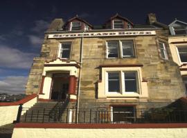 Sutherland House, romantic hotel in Oban