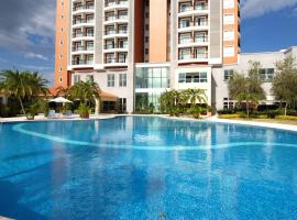 Vitória Hotel Convention Indaiatuba, hotel poblíž Mezinárodní letiště Viracopos - VCP, Indaiatuba