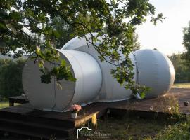 Sleep in a bubble, glamping site in Wanze