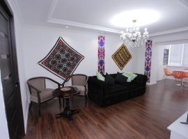 Overlooking Registan Square Luxury 2 Bedrooms Apartment, apartment in Samarkand