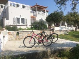 Villa Tillia, rumah kotej di Panormos Skopelos