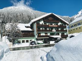 T3 Gasthof Spullersee, hotel in Wald am Arlberg