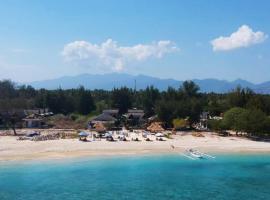 Sunset Beach Bungalow, hotel en Gili Meno