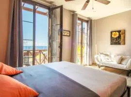 Lovely apartment on 2 floors with sea view